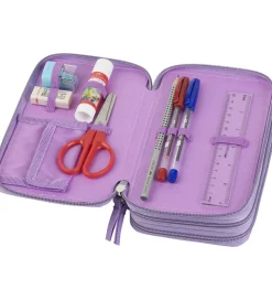 Faber-Castell Penalhus m. Indhold - Unicorn - Lilla