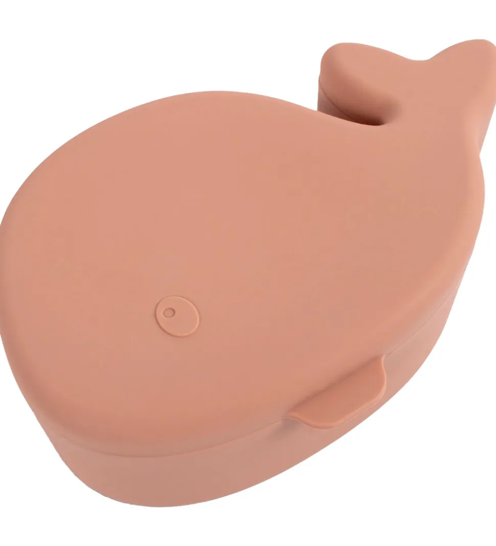 Filibabba Snackbox - Hvalen Christian - Misty Rose