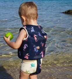 Filibabba Svømmevest - 3-4 År - UV50+ - Rainbow Reef