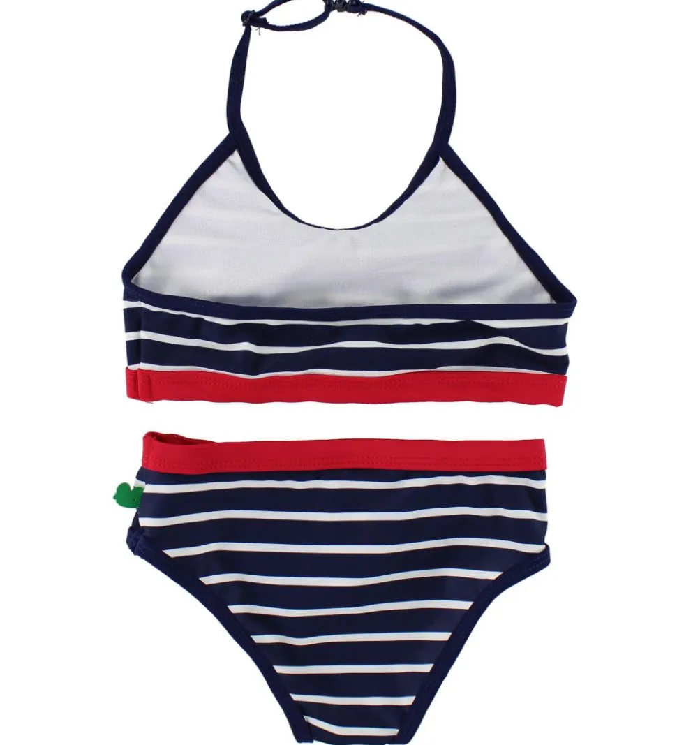 Freds World Bikini - UV50+ - Navy/Hvidstribet