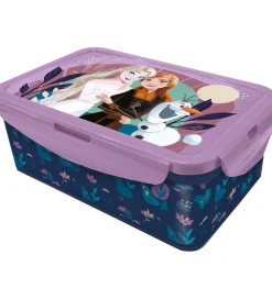 Frost Madkasse - Lunch Box - 21x13 cm - Blå/Lilla