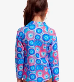 Funkita Badebluse - Zippy Rash - UV50+ - Bundjalung Blue