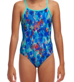 Funkita Badedragt - Diamond Back - UV50+ - Paint Press
