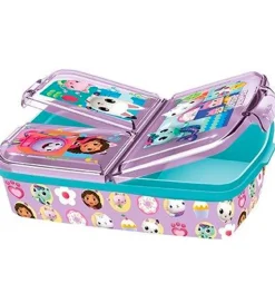 Gabby's Dollhouse Madkasse m. 3 Rum - 18x13x5,5 cm