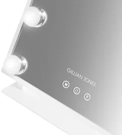 Gillian Jones Makeupspejl - 12 LED/Touch - Hvid