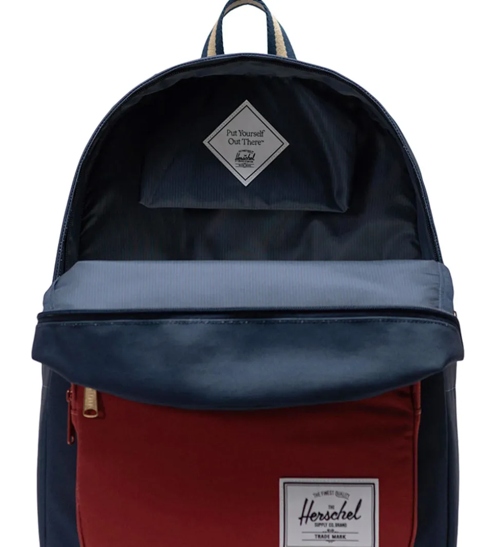 Herschel Rygsæk - Pop Quiz - Black Iris/Red Ochre/Twill