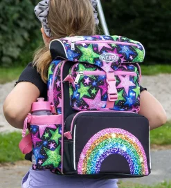 Jeva Skoletaske - Beginners - Shimmer Rainbow