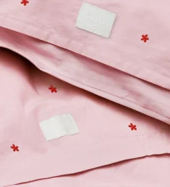 Juna Sengetøj - Daisy - Junior - Pink/Rød