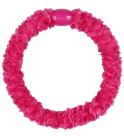 Kknekki Hårelastik - Mørk Pink Velour