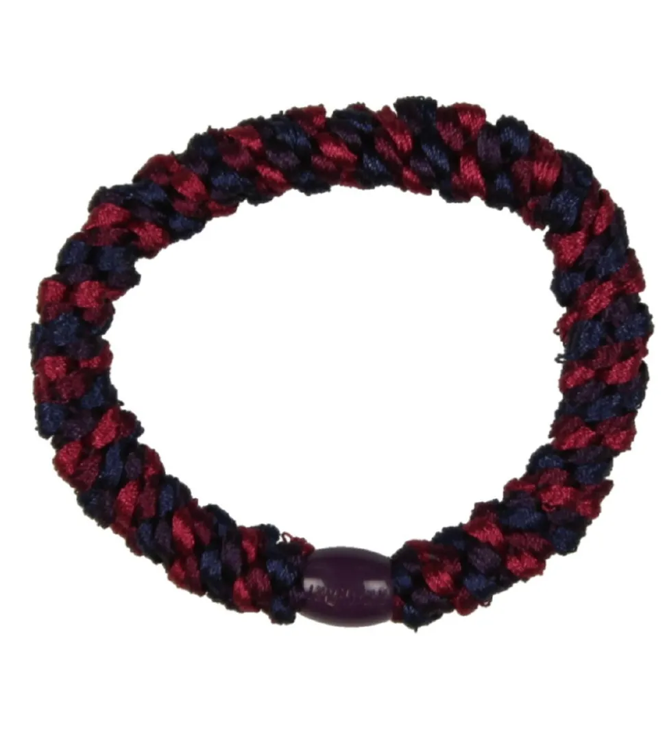 Kknekki Hårelastik - Navy/Bordeaux