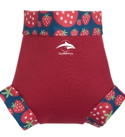 Konfidence Blebadebukser - UV50+ - Nappy E-flex - Strawberry