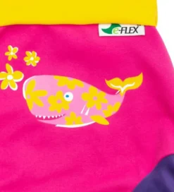 Konfidence Blebadebukser - UV50+ - Swim Nappy - Pink/Yellow Joni