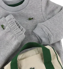Lacoste Sweatsæt - Silver Chine