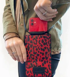 Lala Berlin Mobiltaske - Gill - Patched Leo