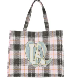 Lala Berlin Shopper - Cali - Check Pink Blush