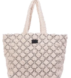 Lala Berlin Shopper - Vendbar - Melle - Hvid/Sort
