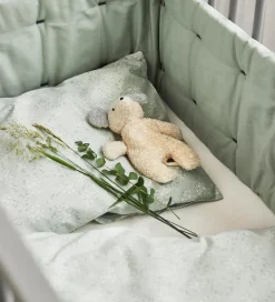 Leander Sengetøj - Junior - Meadow - Sage Green