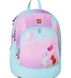 LEGO® Iconic Sparkle Skoletaske - Blå/Pink