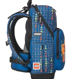LEGO® Ninjago Skoletaske - Optimo - Blå m. Print