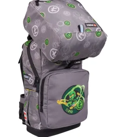 LEGO® Ninjago Skoletaskesæt - Element Master Of Energy - Grå