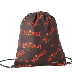 LEGO® Ninjago Skoletaskesæt - Sort/Rød