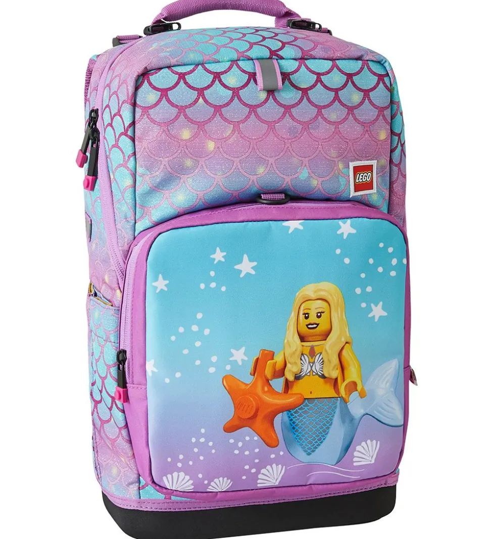 LEGO® Skoletaske m. Gymnastiktaske - Optimo - Mermaid