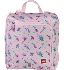 LEGO® Skoletaskesæt - Optimo - Flowers - 20 L - Lyserød