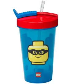 LEGO® Storage Drikkedunk m. Sugerør - 500 ml - Iconic Classic -