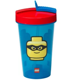 LEGO® Storage Drikkedunk m. Sugerør - 500 ml - Iconic Classic -