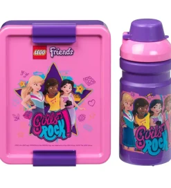 LEGO® Storage Madkasse/Drikkedunk - Friends - Lilla/Rosa