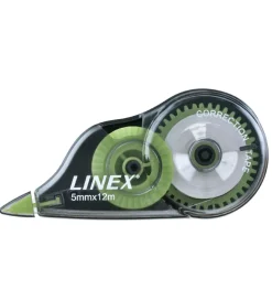 Linex Korrektionstape - 12 m - Gennemsigtig