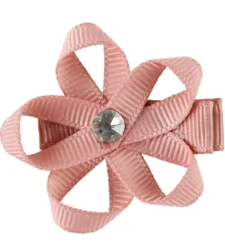 Little Wonders Hårblomst - Ingrid - 4 cm - Grosgrain - Rosa
