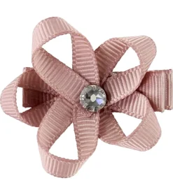 Little Wonders Hårblomst - Ingrid - 4 cm - Grosgrain - Støvet Ro