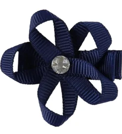 Little Wonders Hårblomst - Ingrid - 4 cm - Grosgrain - Navy