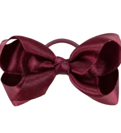 Little Wonders Hårelastik - Luana - 5 cm - Wine m. Glimmer