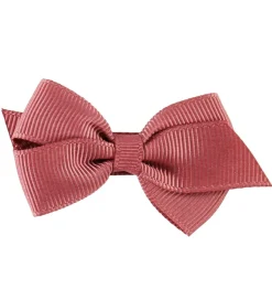 Little Wonders Hårsløjfe - Viola - 6 cm - Grosgrain - Støvet Rød