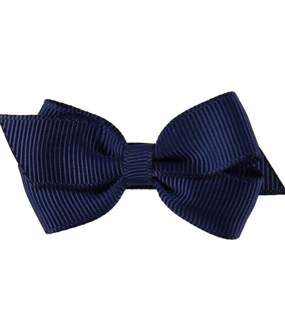 Little Wonders Hårsløjfe - Viola - 6 cm - Grosgrain - Navy