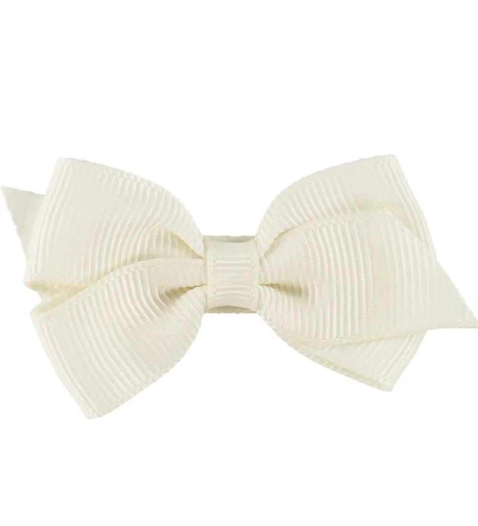 Little Wonders Hårsløjfe - Viola - 6 cm - Grosgrain - Creme