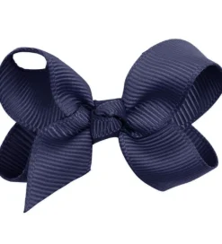 Little Wonders Hårspænde m. Sløjfe - Kamille - 6 cm - Navy
