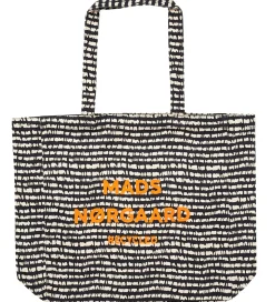 Mads Nørgaard Shopper - Recycled Boutique Athene - Scribble Blac
