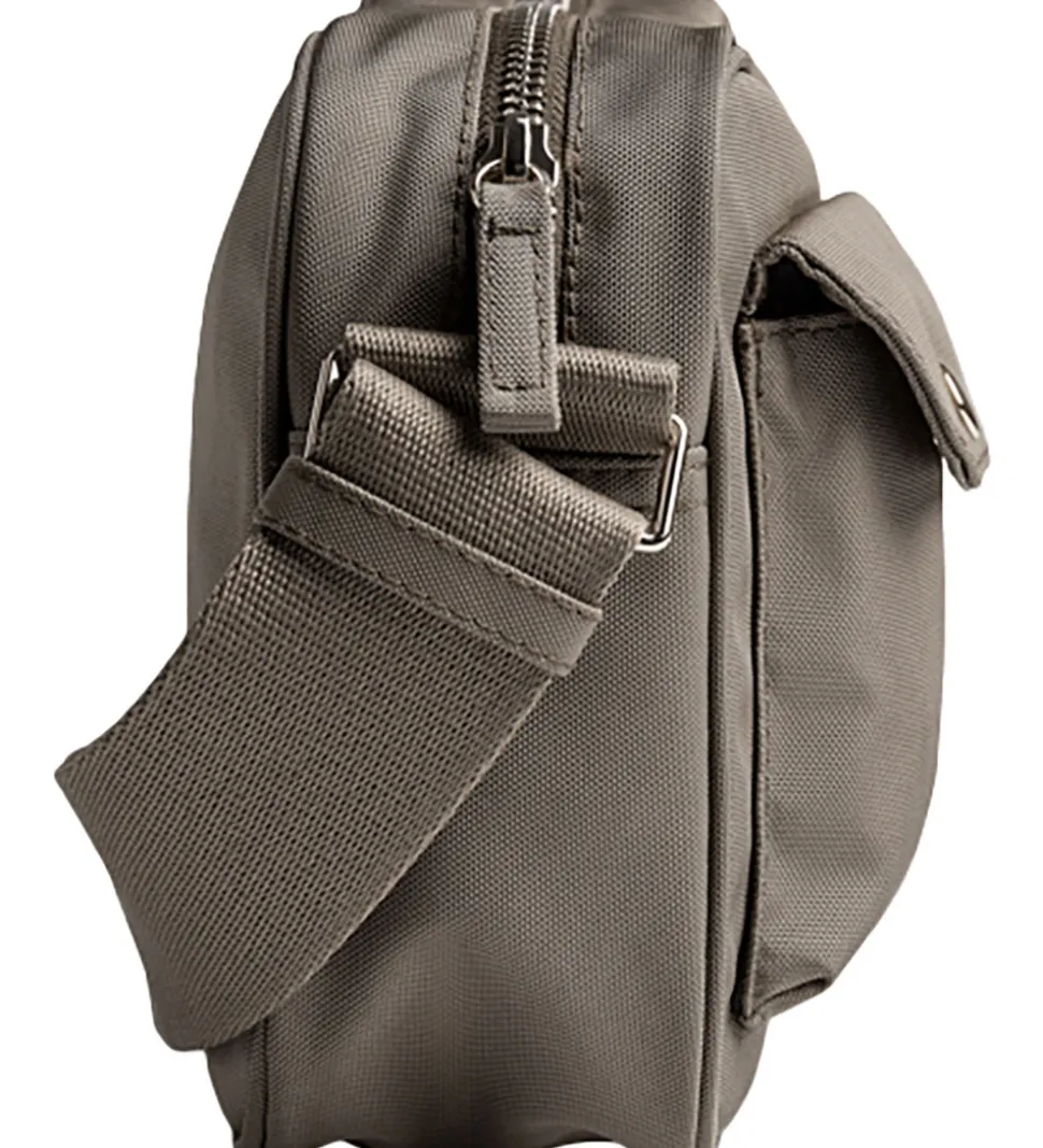 Markberg Skuldertaske - DarlaMBG M Monochrome - Walnut/Guld