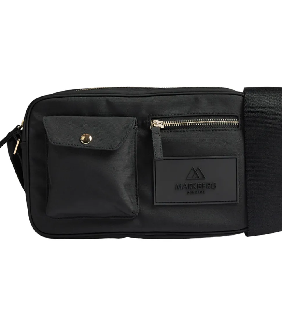 Markberg Skuldertaske - DarlaMBG Monochrome - Sort/Guld