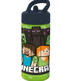 Minecraft Drikkedunk - 410 ml - Grøn/Sort