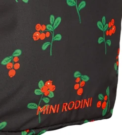 Mini Rodini Rygsæk - Sort m. Tyttebær