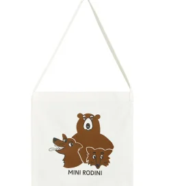 Mini Rodini Shopper - Camp Rodini - Offwhite m. Vilde dyr