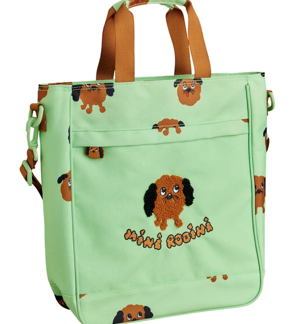 Mini Rodini Taske - Doggies - Grøn