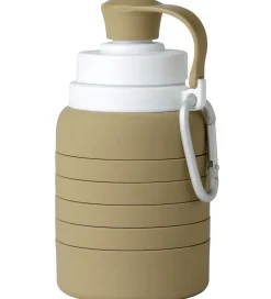 Mininor Foldbar Drikkedunk - Silikone - 200-500 ml - Oliven