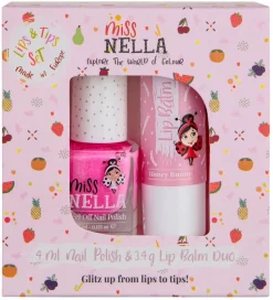 Miss Nella Læbepomade og Neglelak - Duo nr. 4