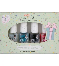 Miss Nella Neglelak - 4-pak - Party Set