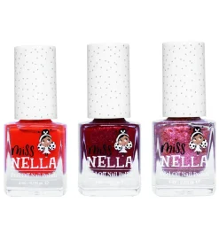 Miss Nella Neglelak - 3-pak - Strawberry'n'Cream /Shazam/Jazzber